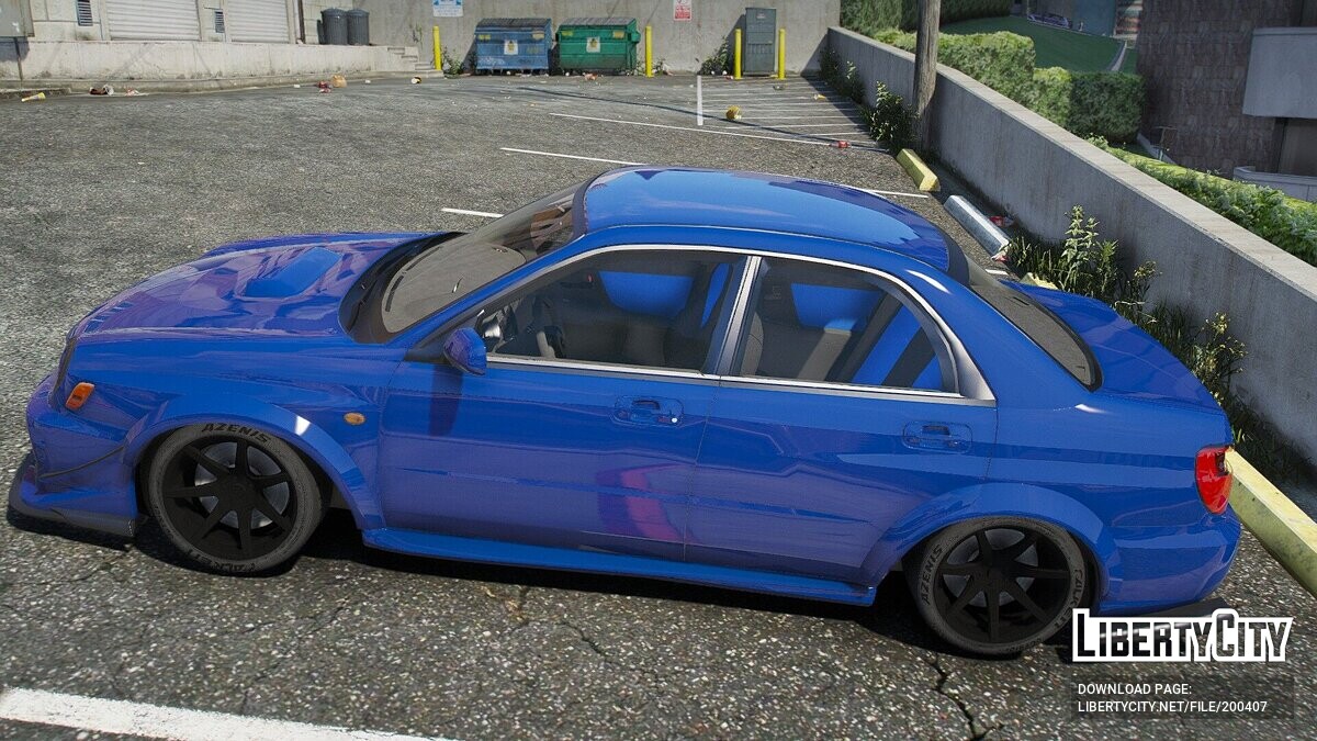 Скачать 2002 Subaru Impreza WRX STI Drift для GTA 5