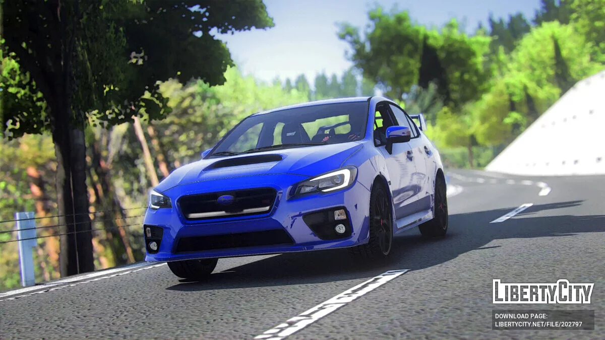 2016 Subaru WRX STI v1.0 / GTA 5