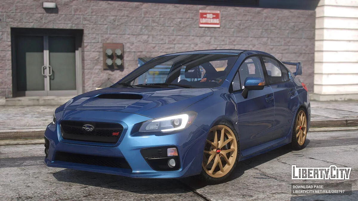 2016 Subaru WRX STI v1.0 / GTA 5