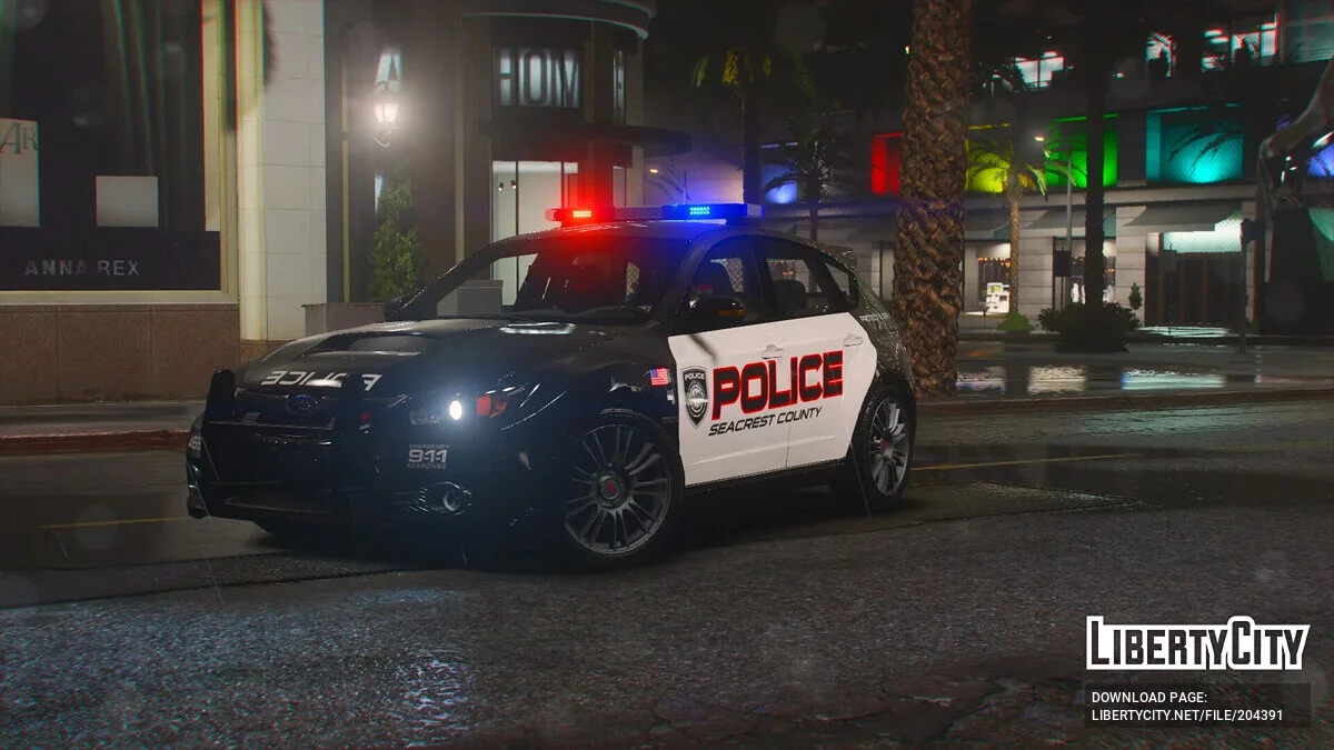 2008 Subaru Impreza WRX STI SCPD v2.0 / GTA 5