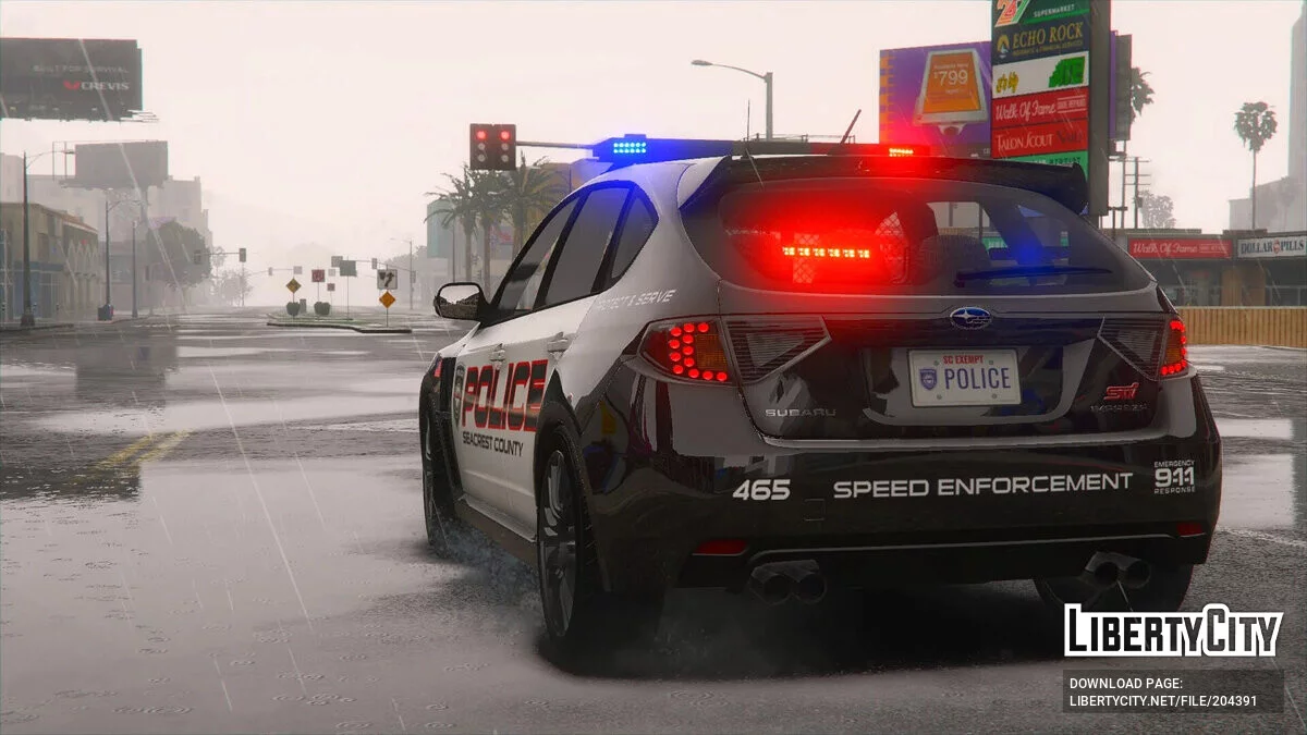 2008 Subaru Impreza WRX STI SCPD v2.0 / GTA 5