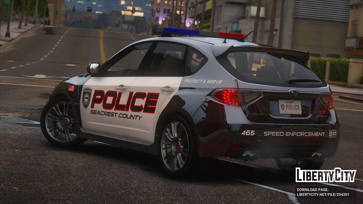 2008 Subaru Impreza WRX STI SCPD v2.0 / GTA 5