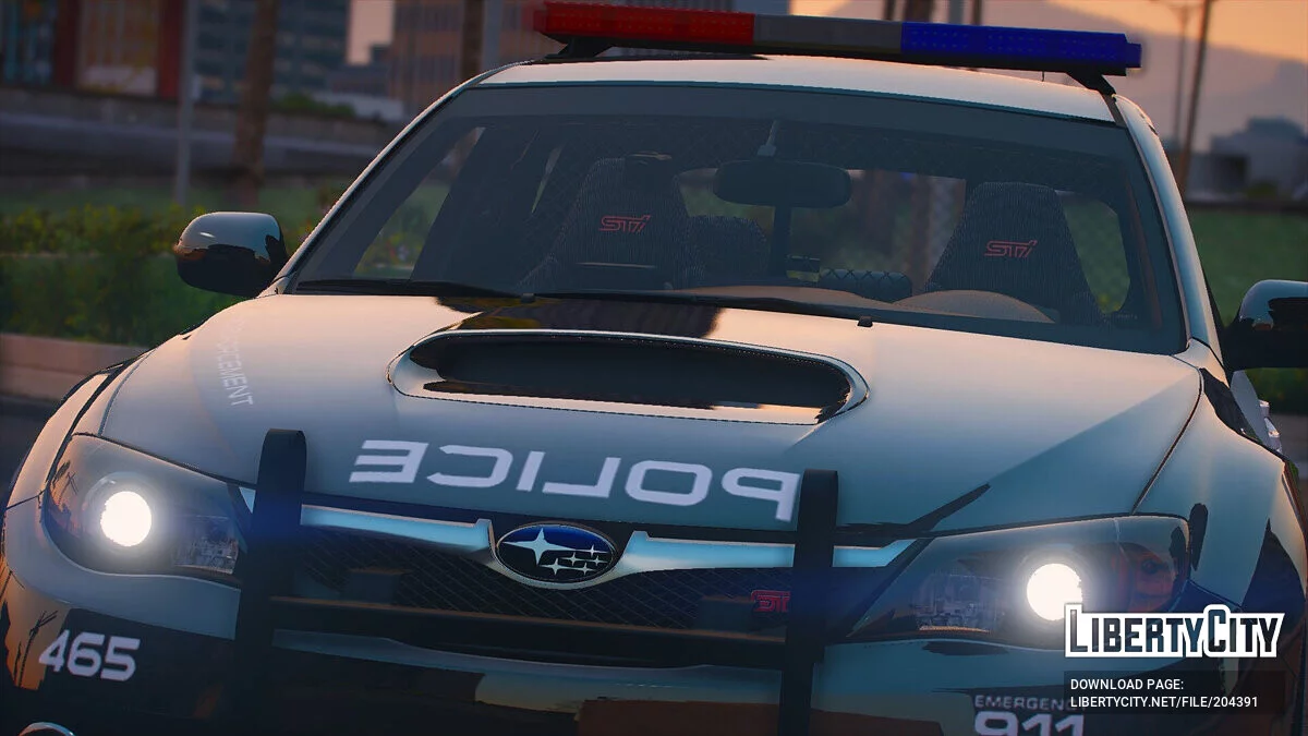 2008 Subaru Impreza WRX STI SCPD v2.0 / GTA 5
