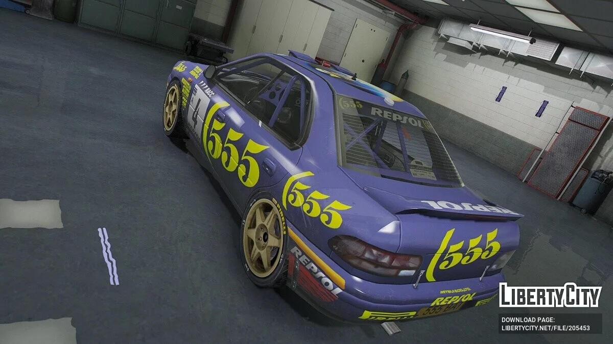 1995 Subaru Impreza 555 v1.0 / GTA 5