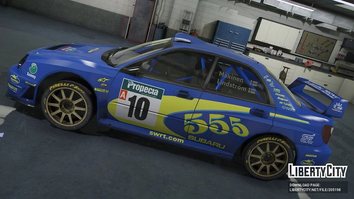 2002 Subaru Impreza WRC v1.0 / GTA 5