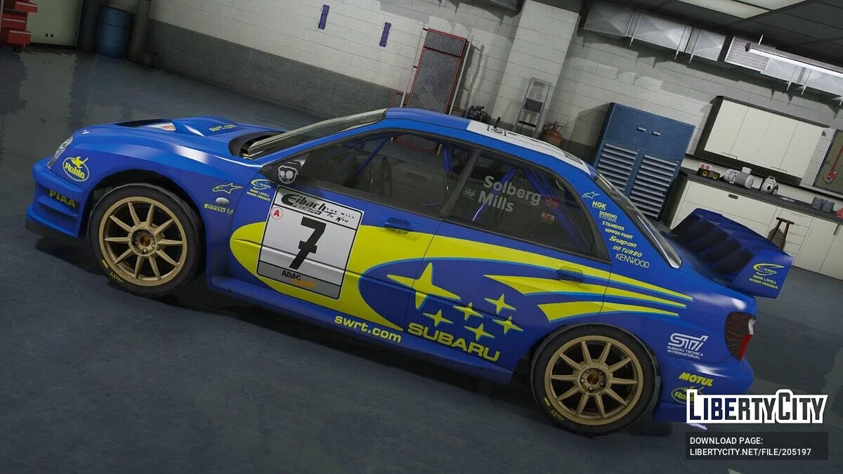 2003 Subaru Impreza WRC v1.0 / GTA 5