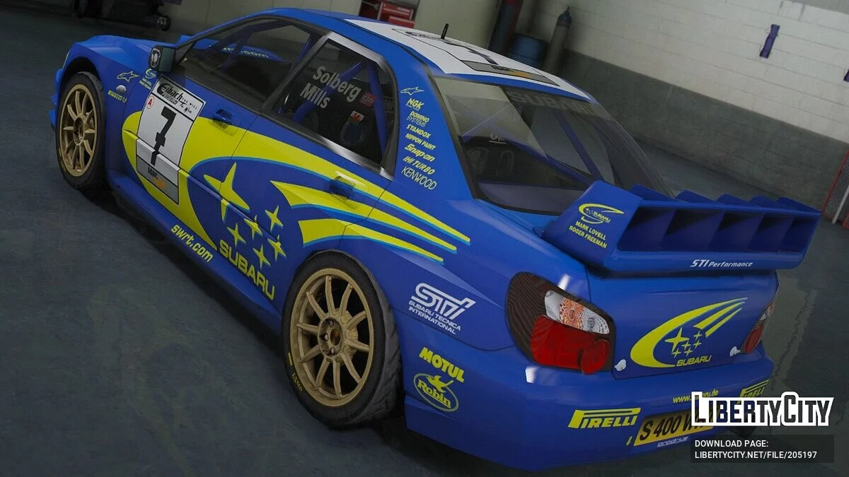2003 Subaru Impreza WRC v1.0 / GTA 5