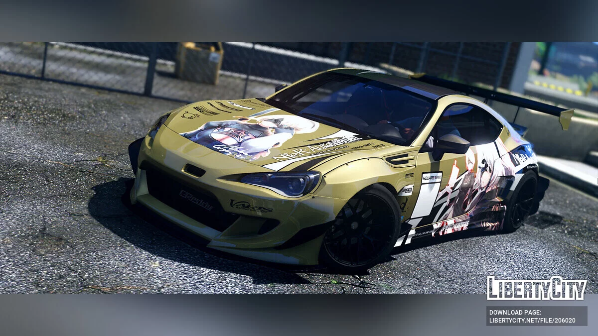 Easter Rocket Bunny BRZ Nier Automata 2B / GTA 5