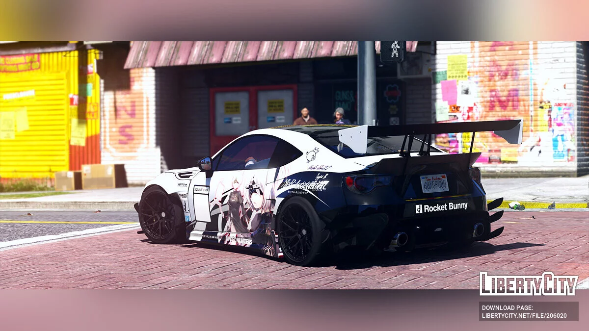 Easter Rocket Bunny BRZ Nier Automata 2B / GTA 5