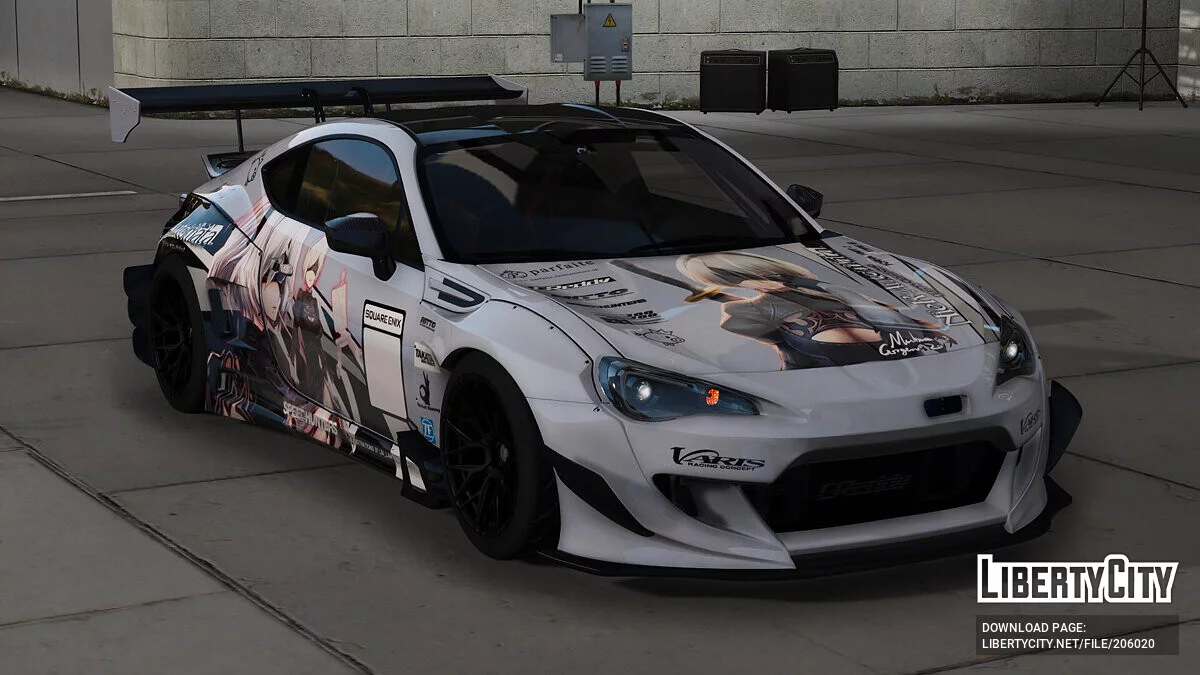 Easter Rocket Bunny BRZ Nier Automata 2B / GTA 5