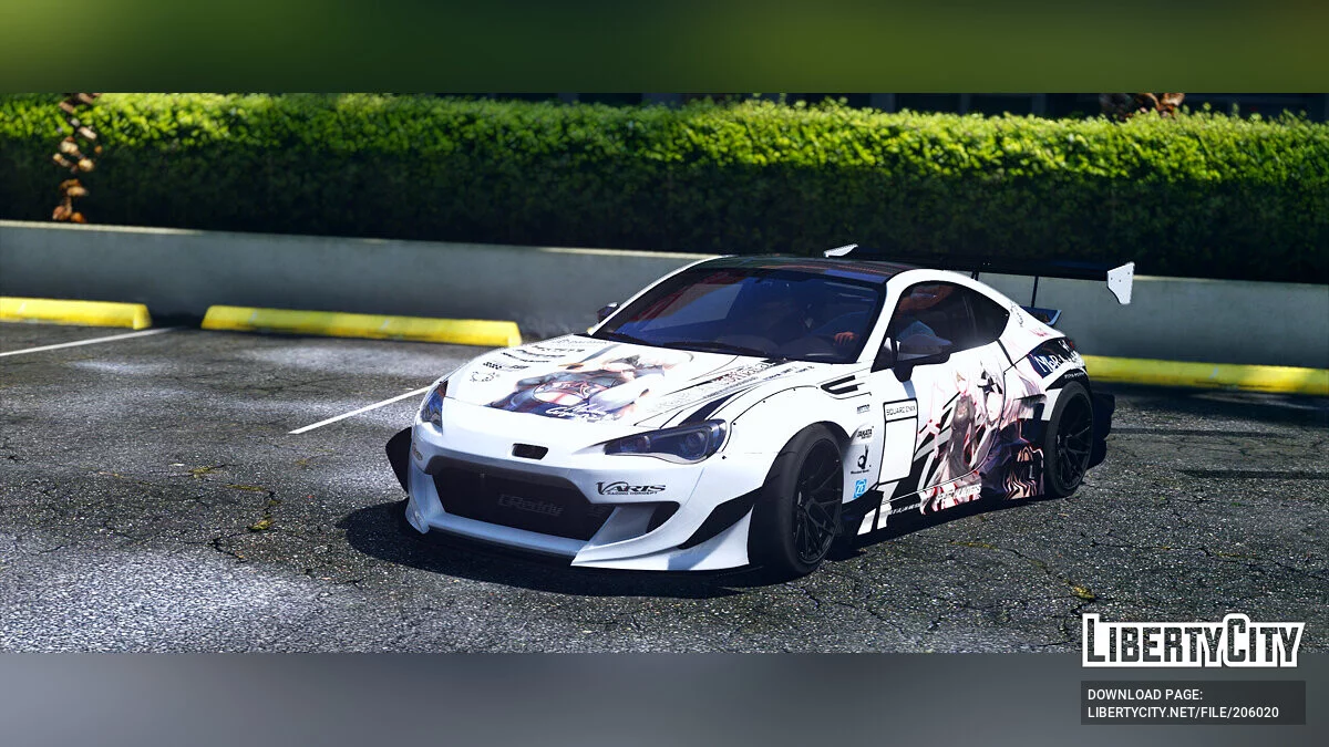 Easter Rocket Bunny BRZ Nier Automata 2B / GTA 5