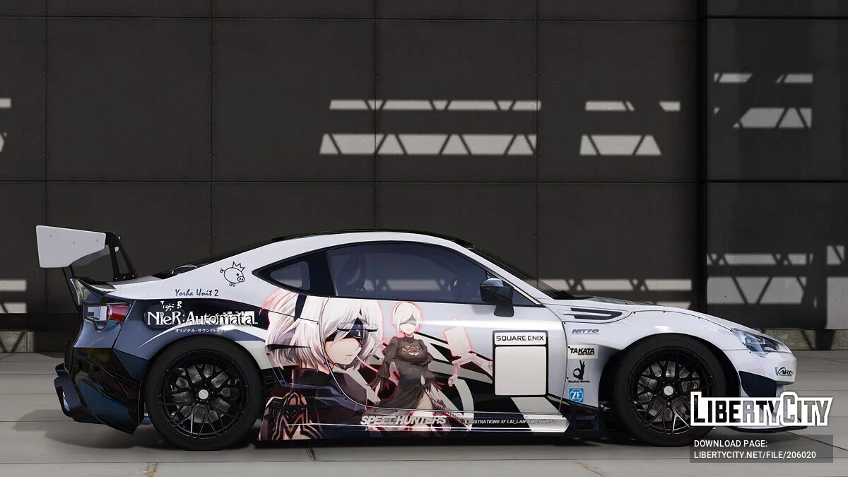 Easter Rocket Bunny BRZ Nier Automata 2B / GTA 5