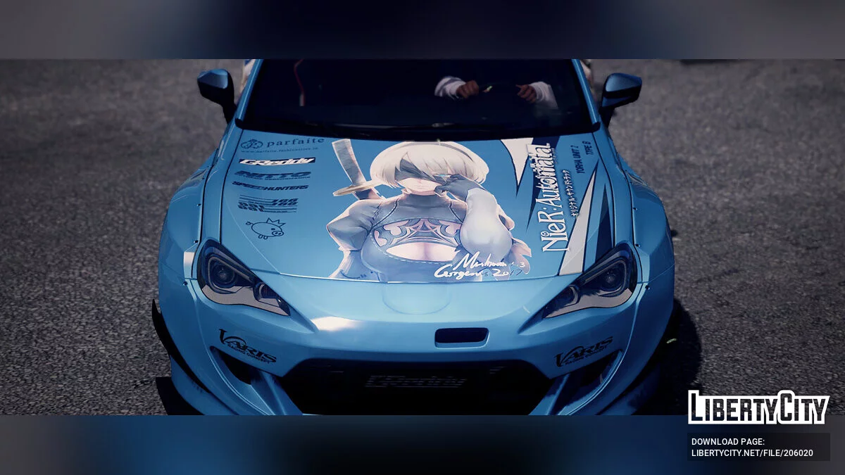 Easter Rocket Bunny BRZ Nier Automata 2B / GTA 5
