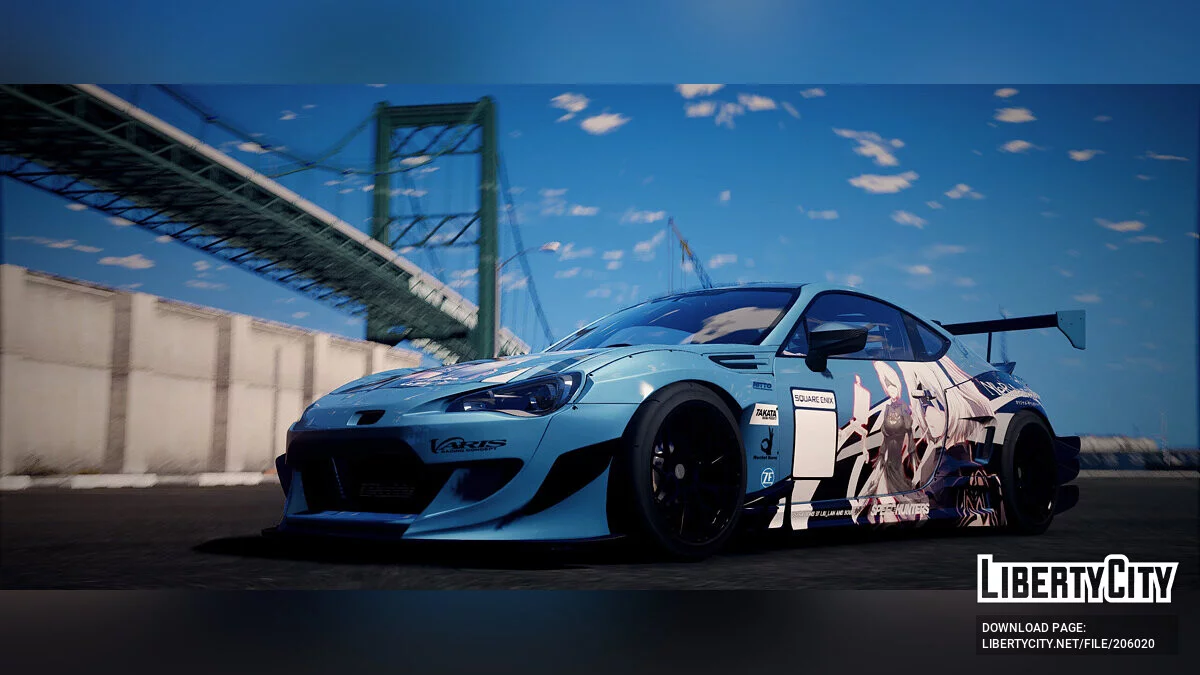 Easter Rocket Bunny BRZ Nier Automata 2B / GTA 5