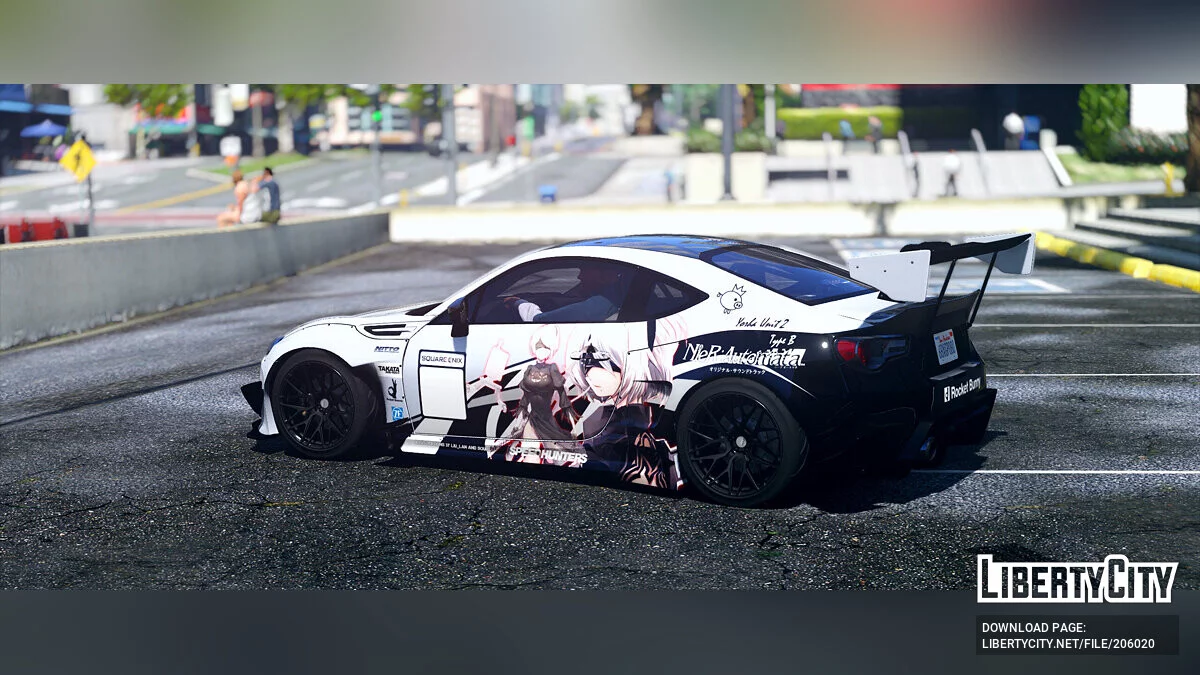 Easter Rocket Bunny BRZ Nier Automata 2B / GTA 5