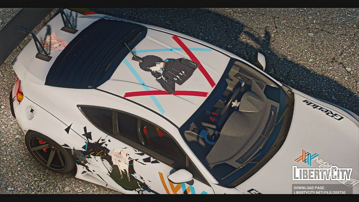 Subaru BRZ Rocket Bunny Darling in the Frankxx / GTA 5