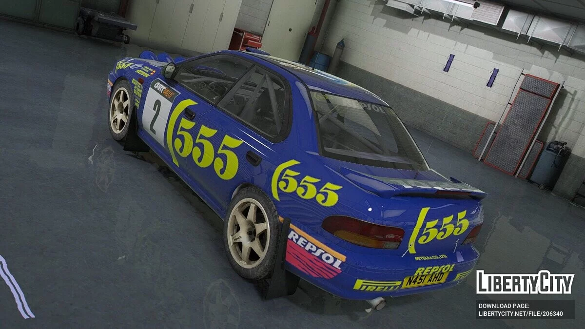 Subaru Rally 555 WRC 1995 / GTA 5