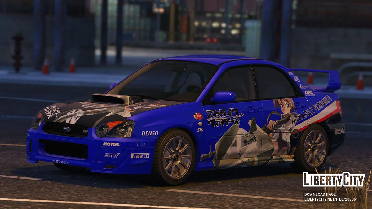 Subaru Impreza WRX STI STRIKE WITCHES / GTA 5