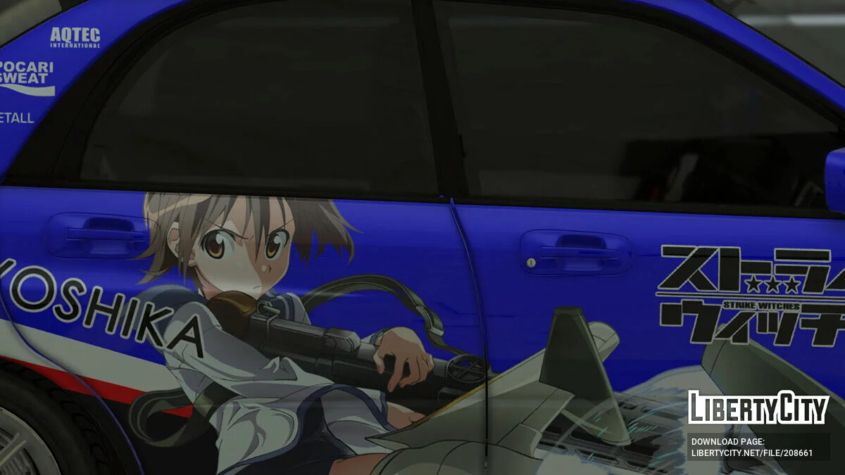 Subaru Impreza WRX STI STRIKE WITCHES / GTA 5
