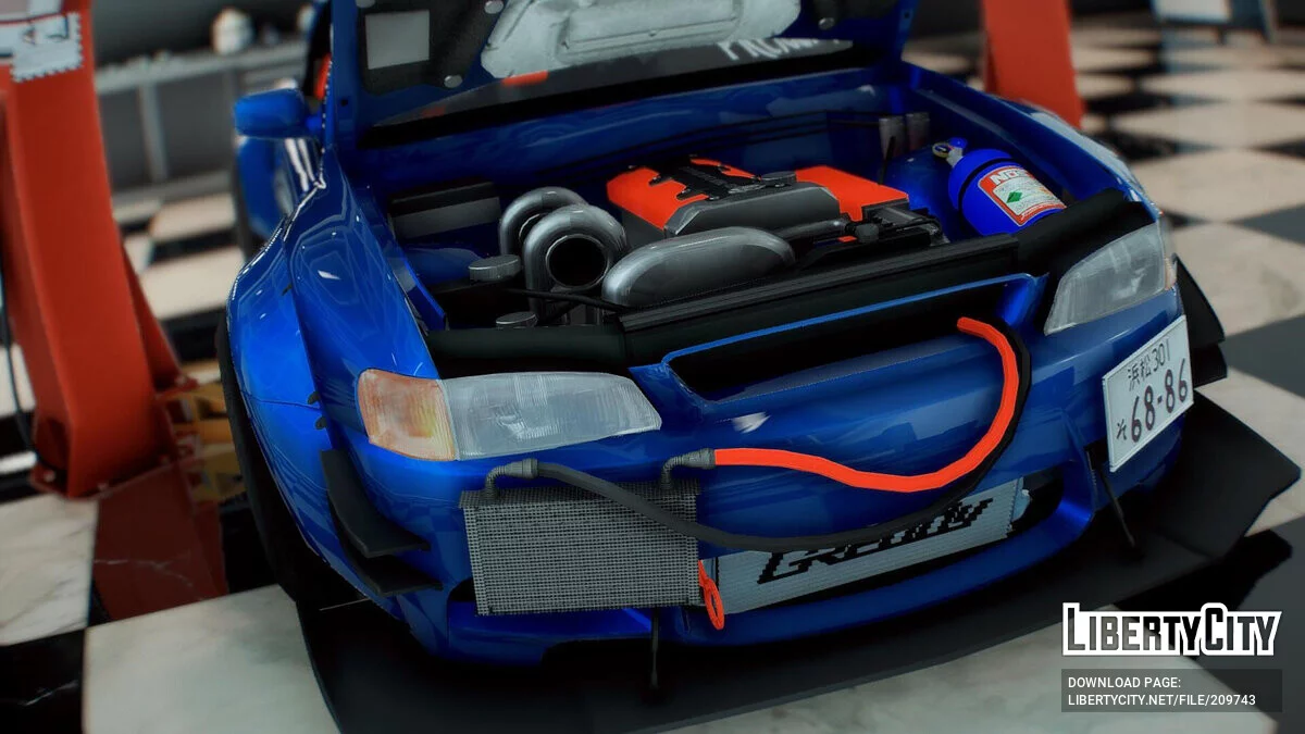 Subaru Impreza 22B v1.0 / GTA 5