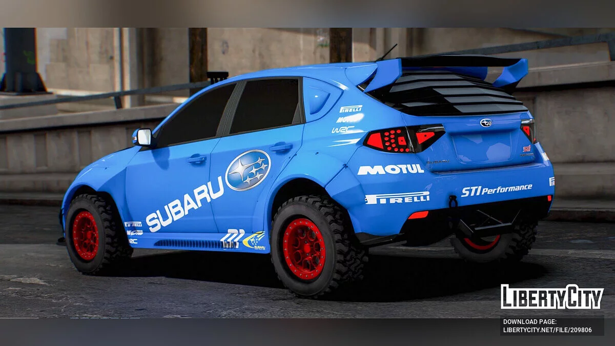 Subaru WRX STI 4x4 / GTA 5