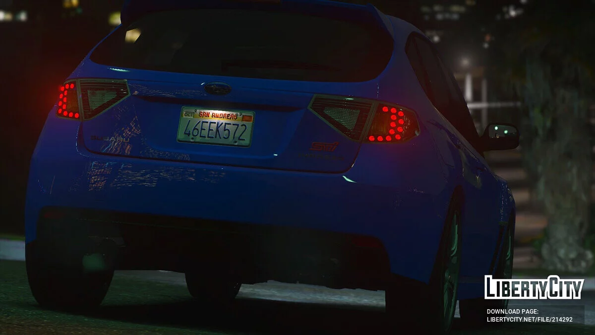 2008 Subaru Impreza WRX STI / GTA 5