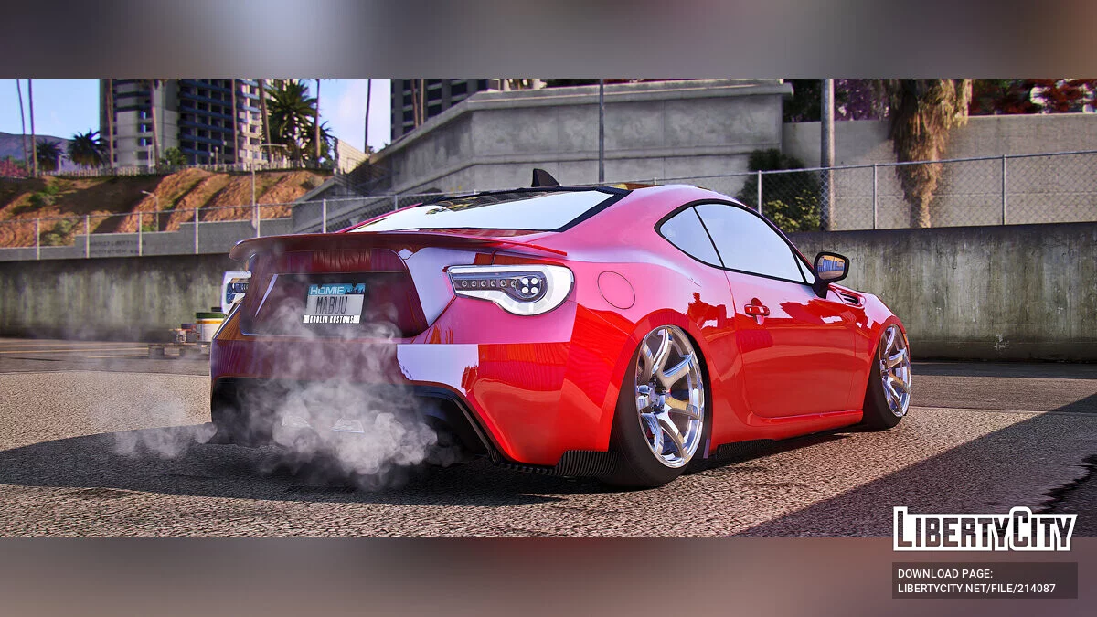 Subaru BRZ with Toy Stanced / GTA 5