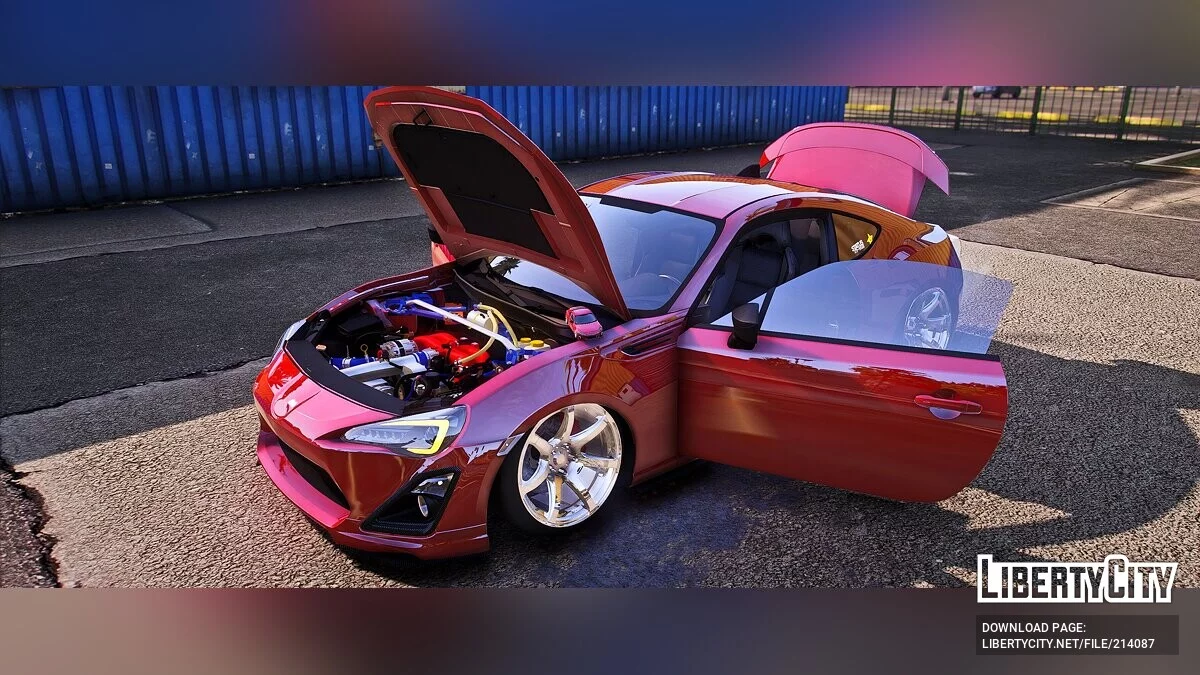 Subaru BRZ with Toy Stanced / GTA 5