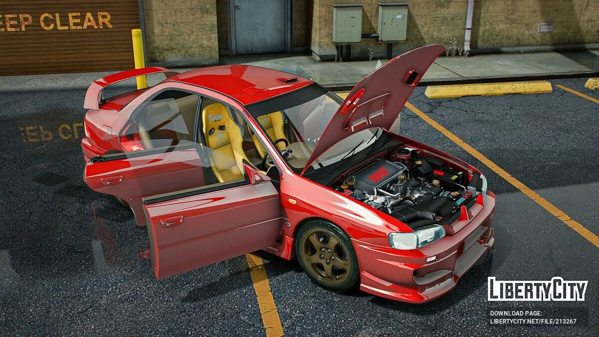 Subaru Impreza 1996 / GTA 5