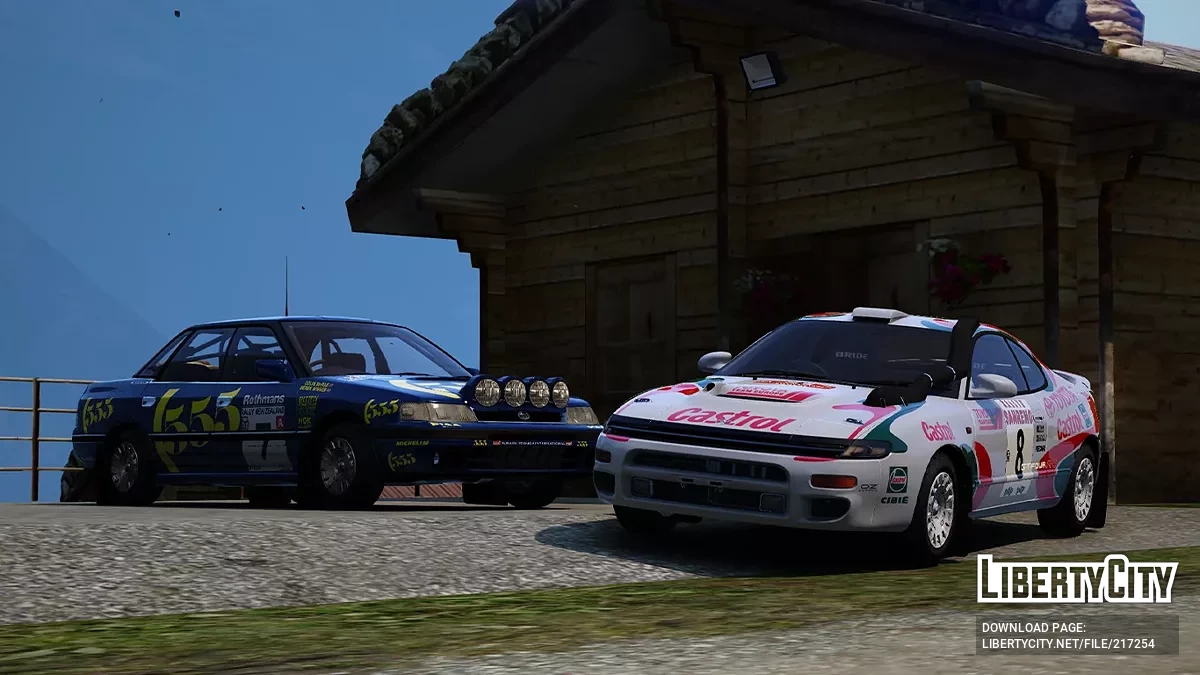 Subaru Legacy BC5 1990 v1.2 / GTA 5