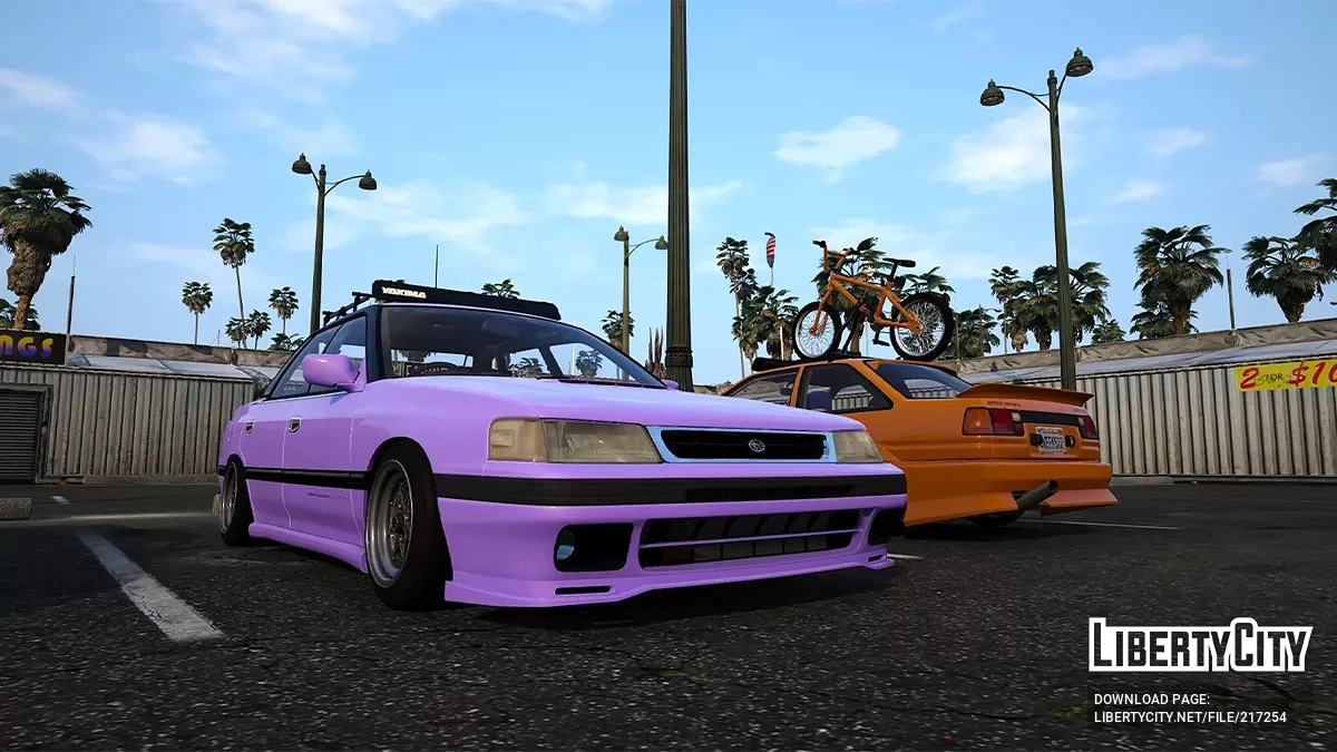 Subaru Legacy BC5 1990 v1.2 / GTA 5