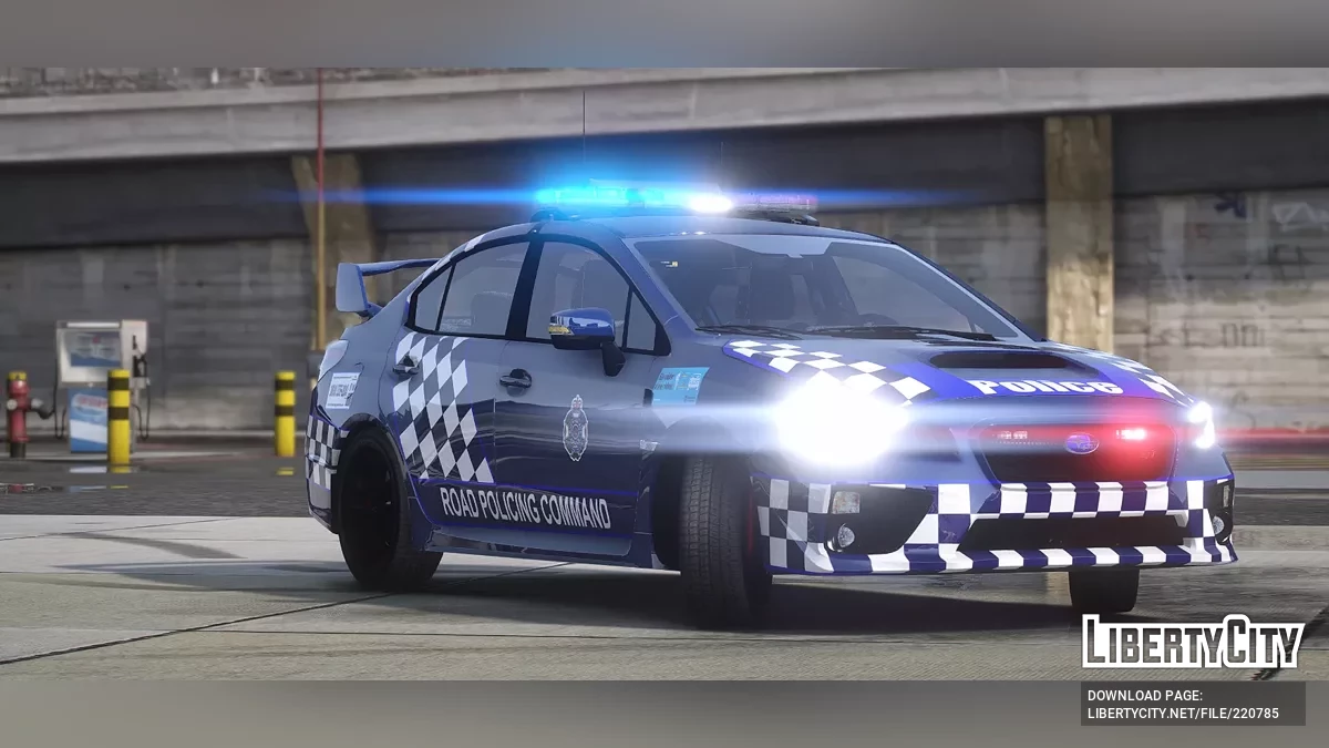 Subaru Impreza WRX STI Queensland Police / GTA 5