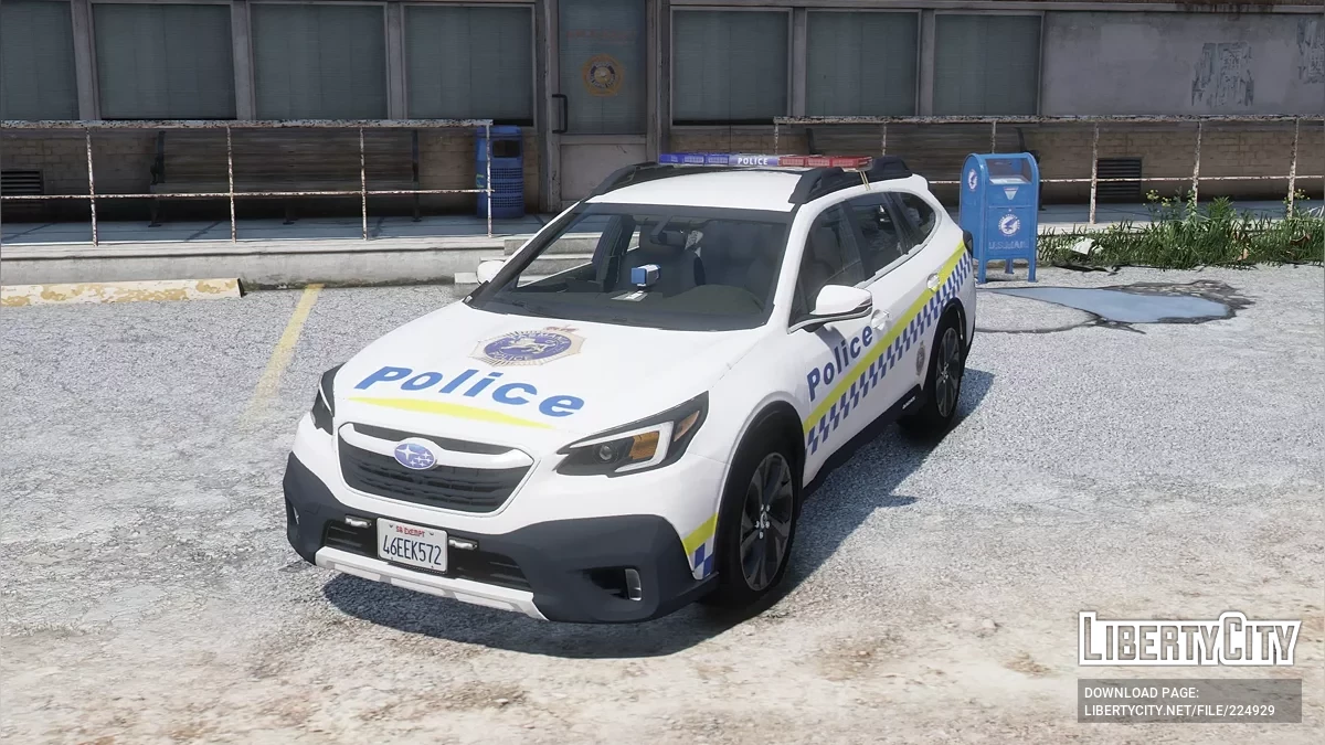 Subaru Outback Tasmania Police General Duties / GTA 5