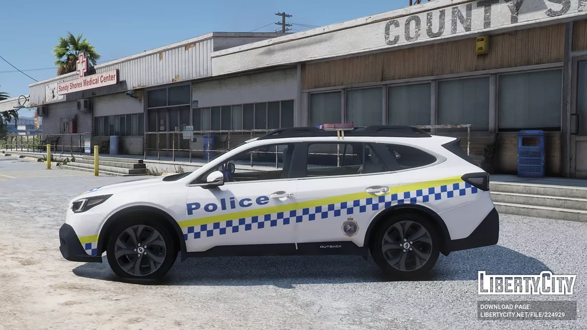 Subaru Outback Tasmania Police General Duties / GTA 5