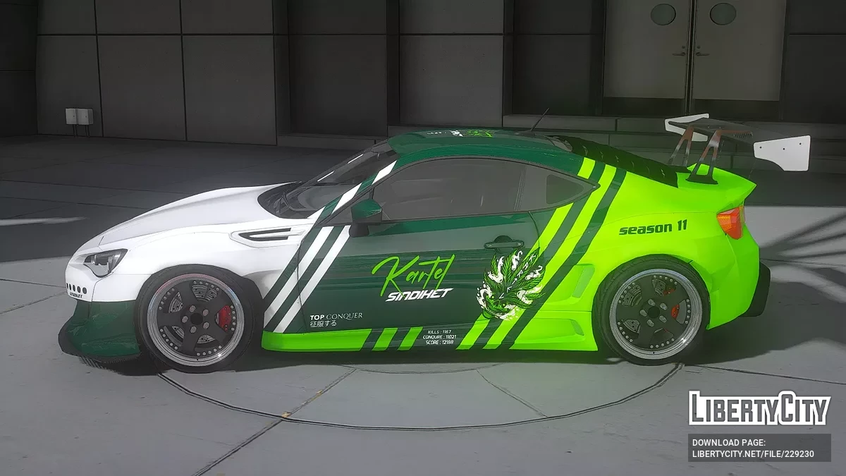 Subaru BRZ Conquer S11 Kartel / GTA 5