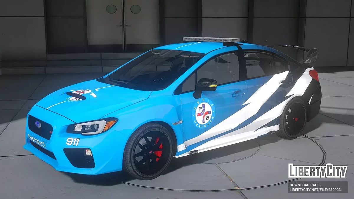 Subaru Impreza WRX STI Medic / GTA 5