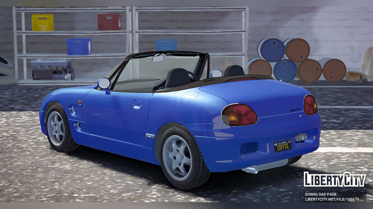 Скачать 1995 Suzuki Cappuccino для GTA 5