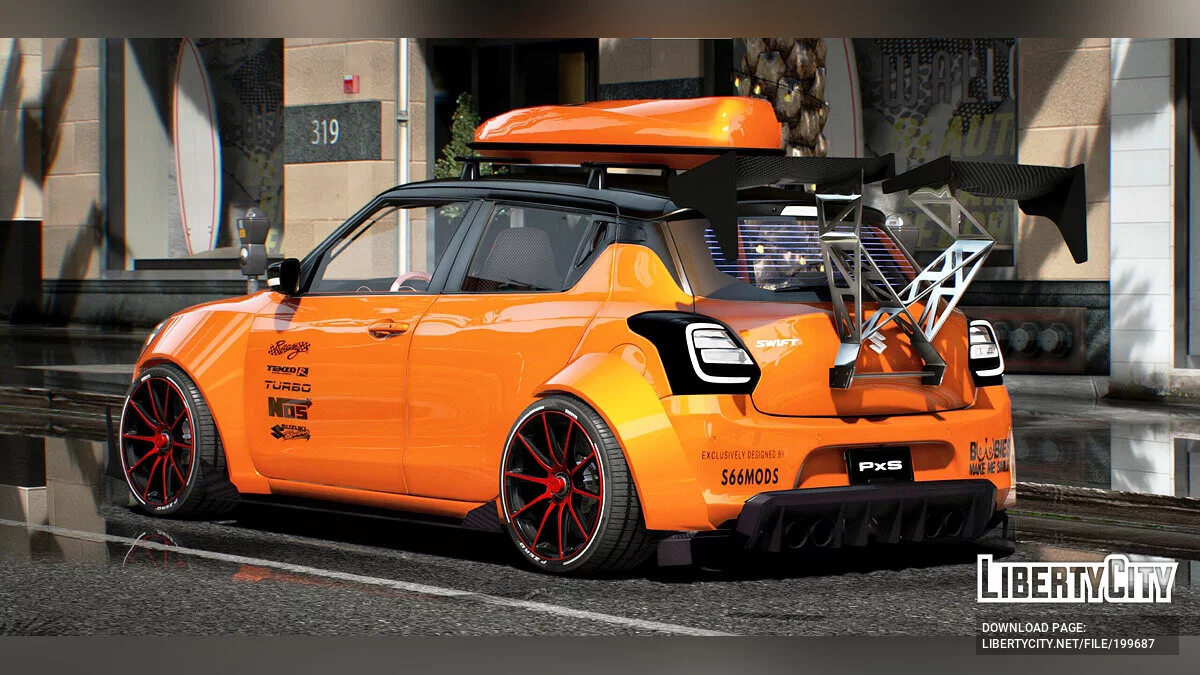 Suzuki Swift Hornet Edition / GTA 5