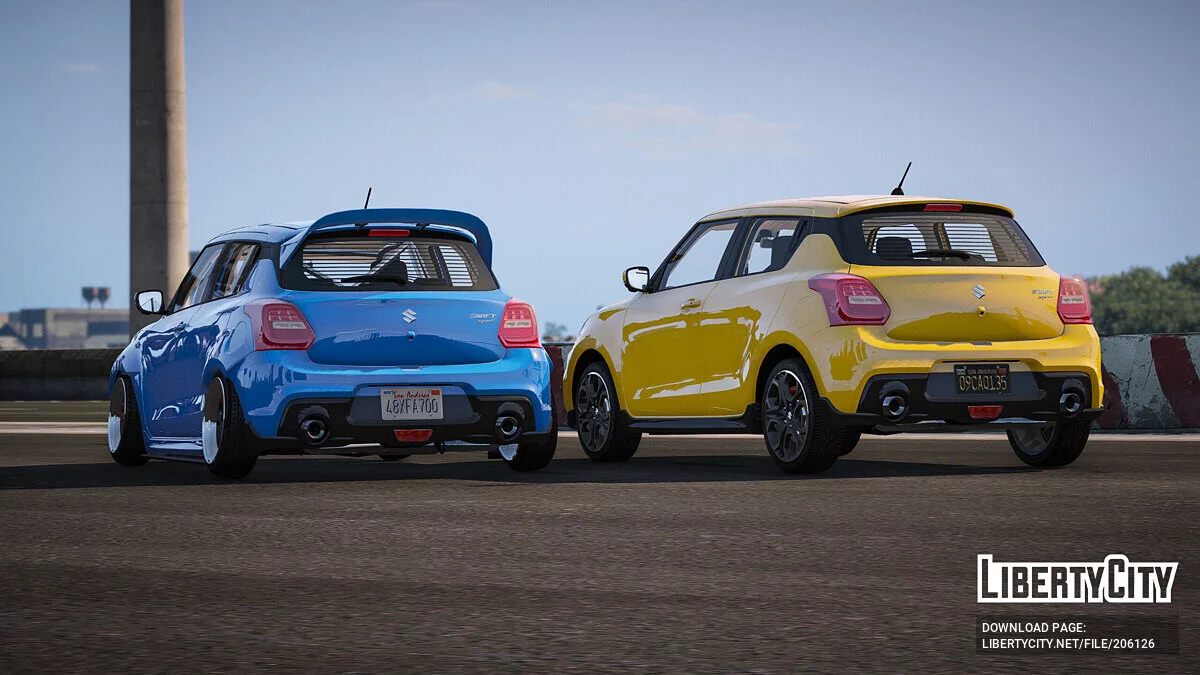 Suzuki Swift Sport 2017 / GTA 5