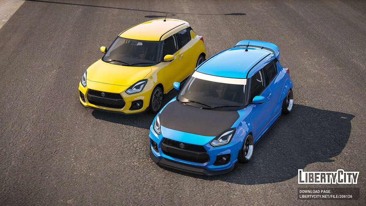 Suzuki Swift Sport 2017 / GTA 5