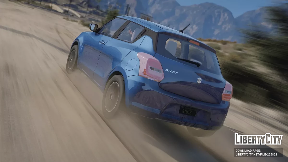 Suzuki Swift 2023 v1.0 / GTA 5