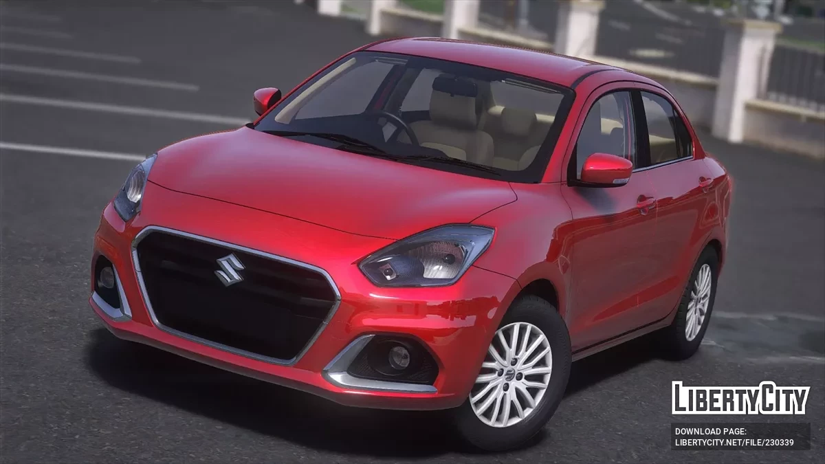 2023 Suzuki Dzire ZXi v1.0 / GTA 5