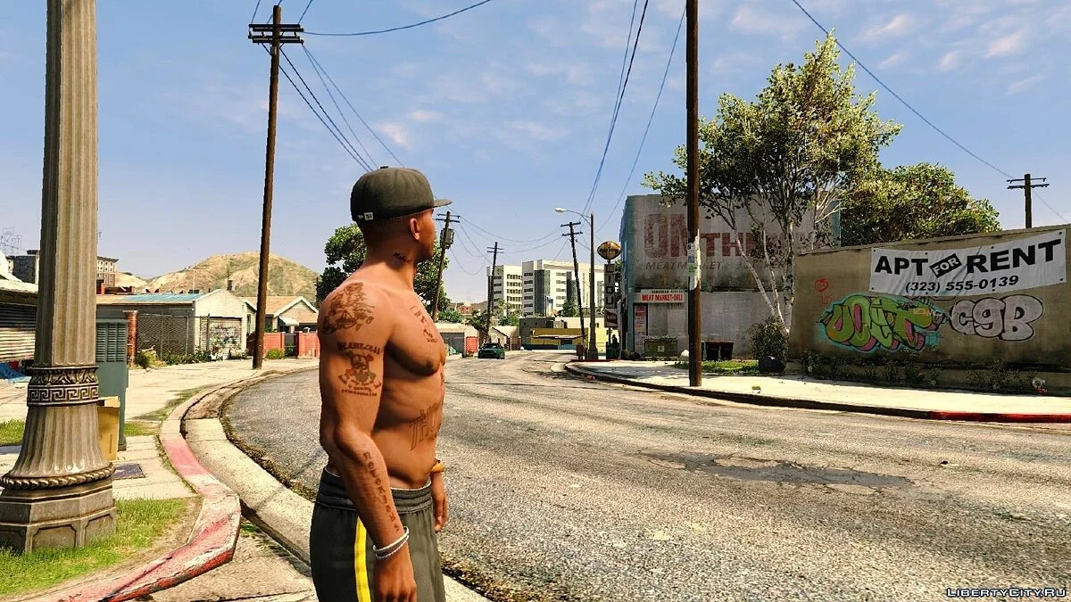 2Pac's Tattoos for Franklin / GTA 5