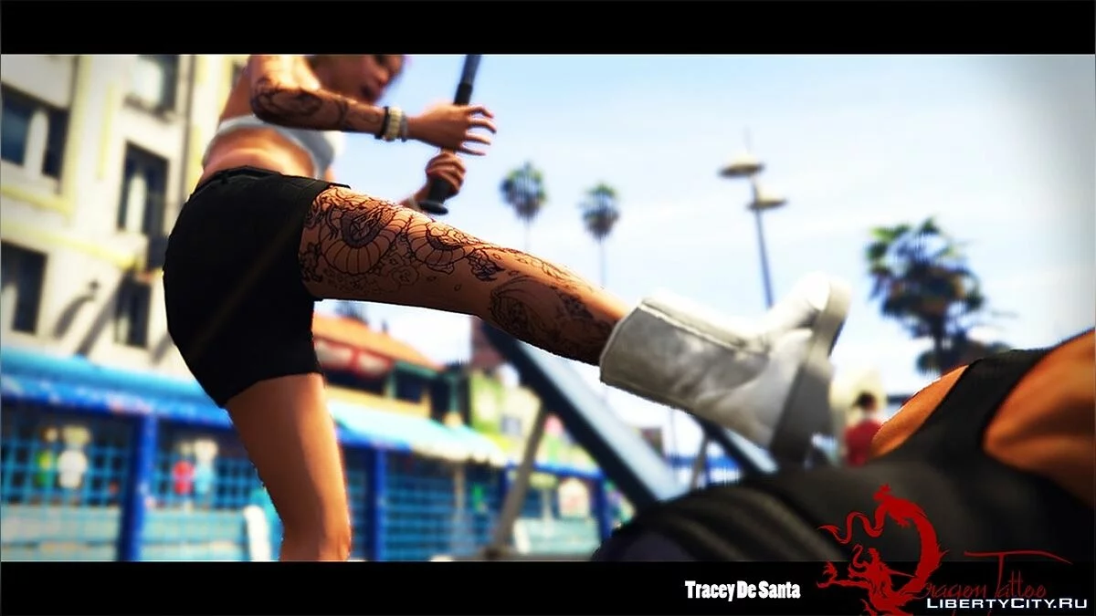 Tracey De Santa - Dragon Tattoo / GTA 5