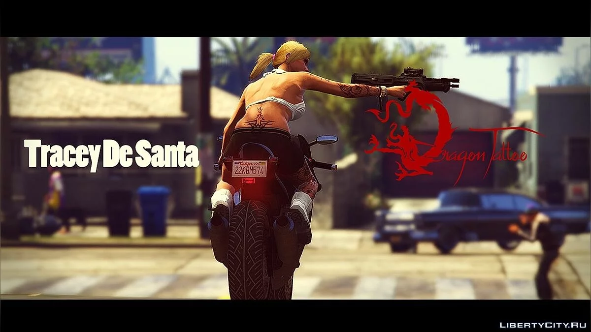 Tracey De Santa - Dragon Tattoo / GTA 5