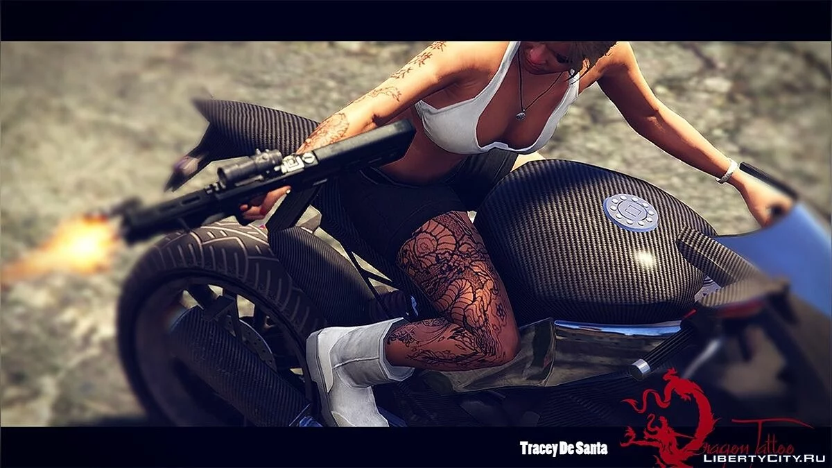 Tracey De Santa - Dragon Tattoo / GTA 5