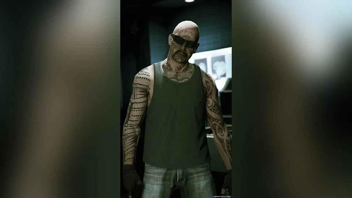 Татуировки и стрижки для Майкла / GTA 5