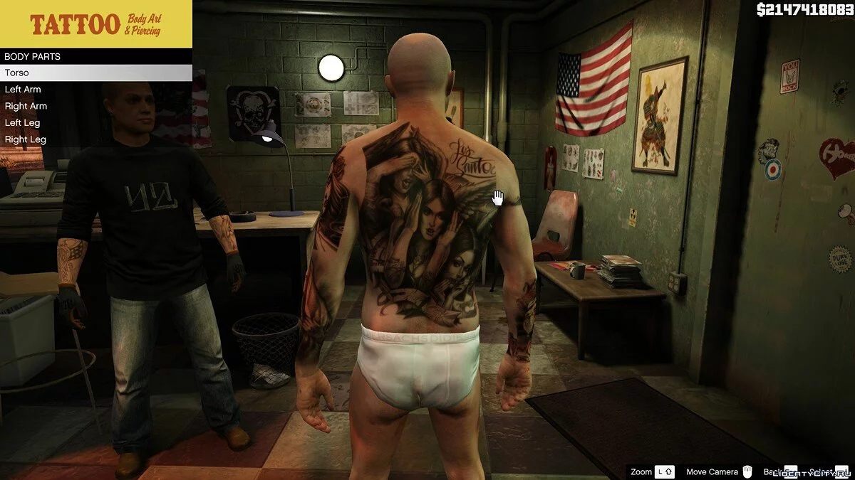 Online Tattoos For Trevor / GTA 5