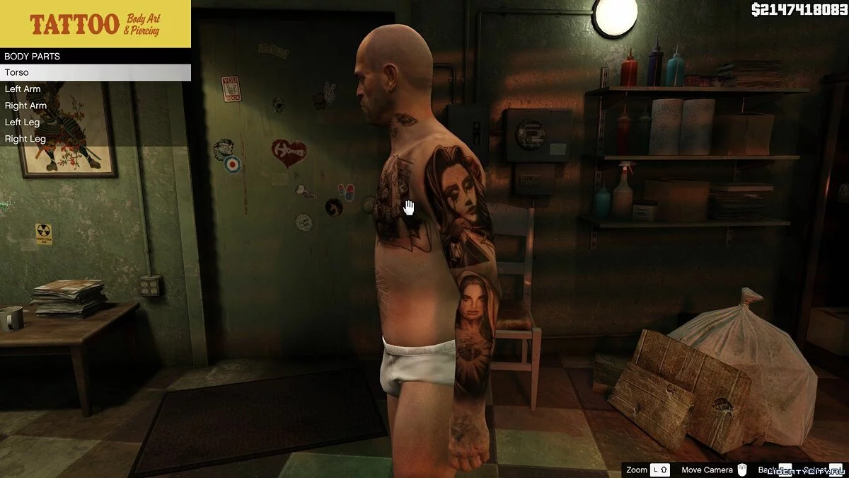 Online Tattoos For Trevor / GTA 5
