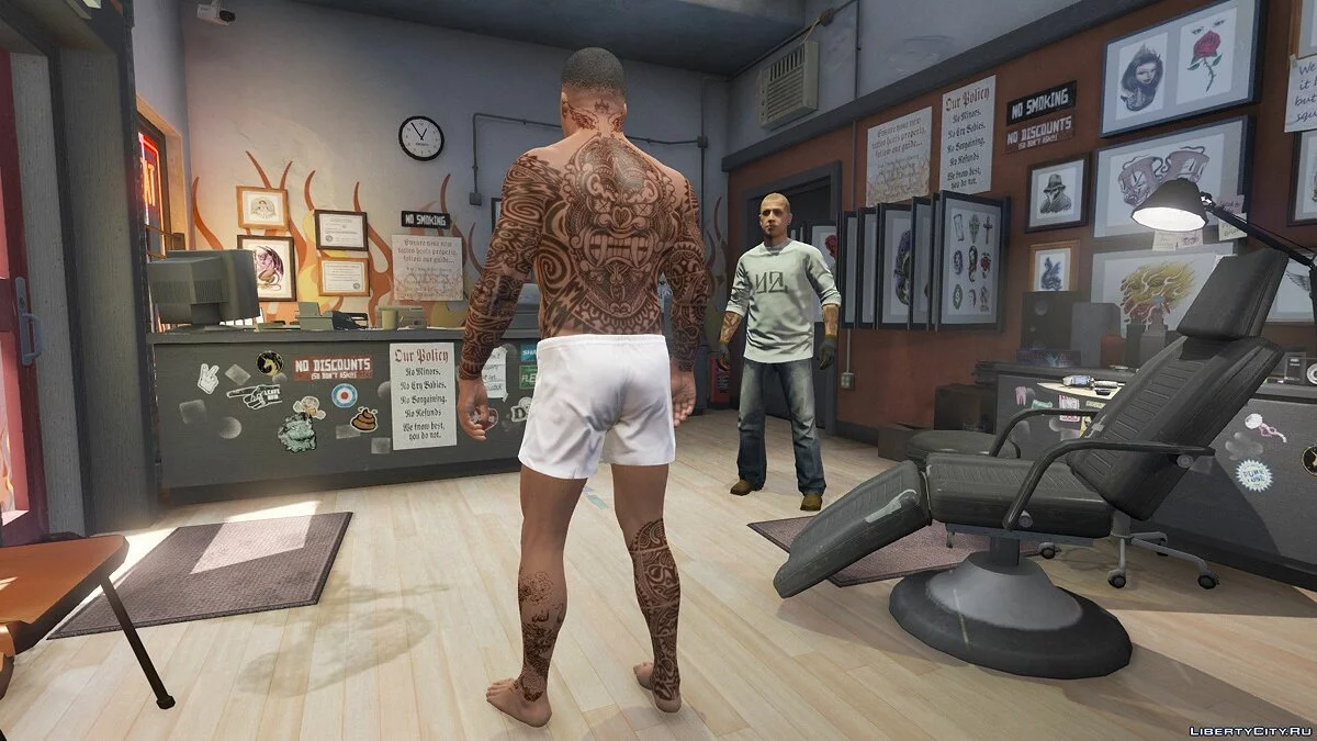 Franklin's Tattoo 2018 1.0.0 / GTA 5